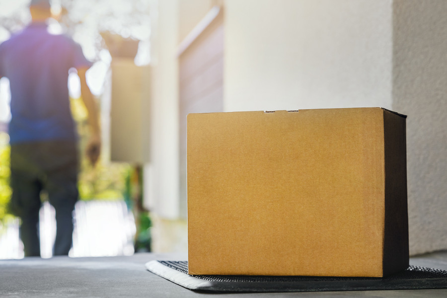 Business cameras for monitoring deliveries